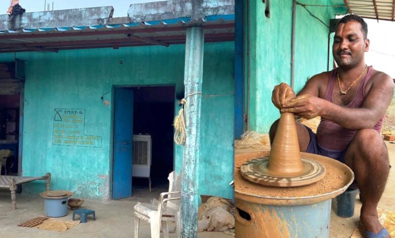 प्रधानमंत्री आवास योजना से कुम्हार अमीरचंद को मिली आर्थिक स्थिरता
