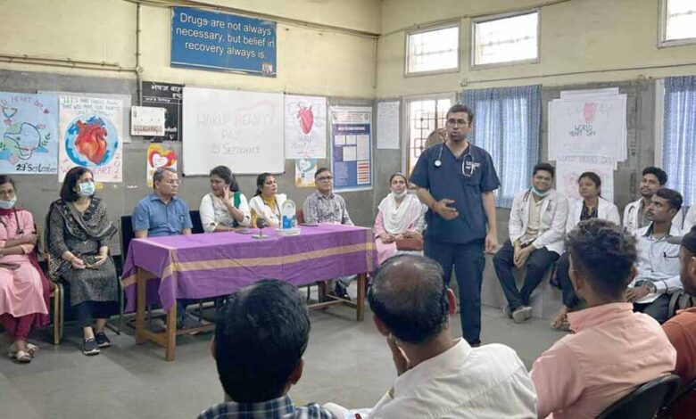 विश्व हृदय दिवस के अवसर पर मेडिसिन विभाग में आयोजित हुआ जागरुकता कार्यक्रम विश्व हृदय दिवस के अवसर पर मेडिसिन विभाग में आयोजित हुआ जागरुकता कार्यक्रम