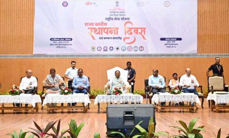 मुख्यमंत्री विष्णु देव साय इंदिरा गांधी कृषि विश्वविद्यालय पहुंचे मुख्यमंत्री विष्णु देव साय इंदिरा गांधी कृषि विश्वविद्यालय पहुंचे