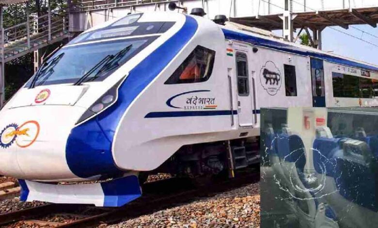 15 दिन में दूसरी घटना, दुर्ग-विशाखापट्टनम वंदेभारत एक्सप्रेस में फिर पथराव