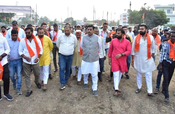 विजयादशमी की तैयारियों को लेकर हिन्दू उत्सव समिति की बैठक