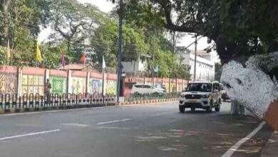 राष्ट्रपति के आवभगत के लिए तैयारी पूरी, हाई अलर्ट के बीच चप्पे-चप्पे पर पुलिस जवान तैनात