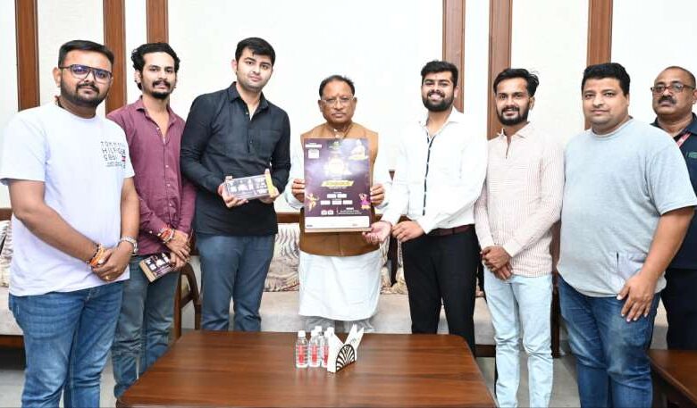 मुख्यमंत्री विष्णु देव साय को रास गरबा में शामिल होने मिला निमंत्रण मुख्यमंत्री विष्णु देव साय को रास गरबा में शामिल होने मिला निमंत्रण