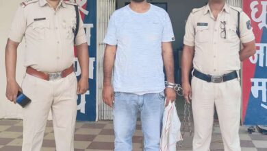 लूट के कथित आरोपी को सायबर सेल कोरबा एवं सिविल लाइन रामपुर पुलिस ने दबोचा