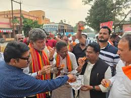  हरियाणा की जीत पर पूरे प्रदेश में भाजपा ने मनाया जश्न