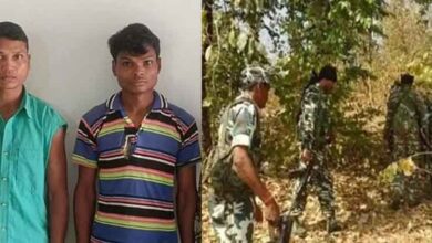 छत्तीसगढ़-बीजापुर के जंगल से दो नक्सली गिरफ्तार, प्रचार-प्रसार सामग्री बरामद