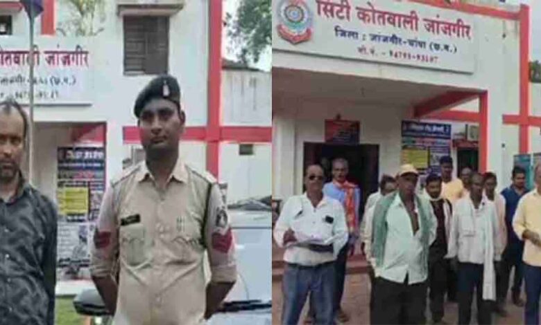 छत्तीसगढ़-जांजगीर चांपा में 7 गांव के किसानों से खरीदी धान, 70 लाख का फर्जी चेक थमाने पर गिरफ्तार