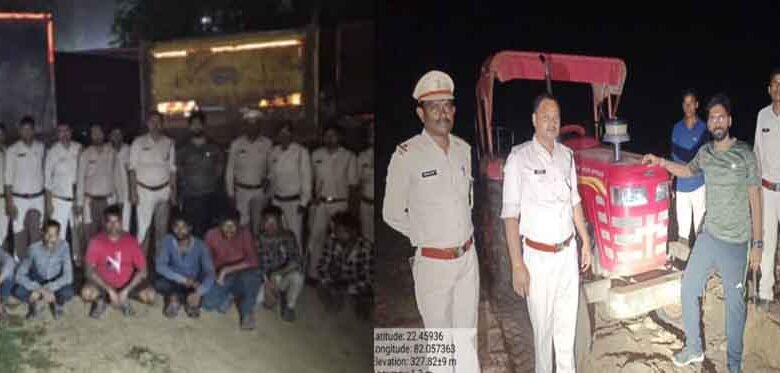 छत्तीसगढ़-बिलासपुर में हाइवा-ट्रैक्टर-पोकलेन मशीन समेत 10 वाहन राजसात, अवैध रेत उत्खनन पर बड़ी कार्रवाई छत्तीसगढ़-बिलासपुर में हाइवा-ट्रैक्टर-पोकलेन मशीन समेत 10 वाहन राजसात, अवैध रेत उत्खनन पर बड़ी कार्रवाई
