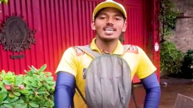 MS Dhoni के लिए फैन का जुनून, 5350 किलोमीटर साइकिल चलाकर पंहुचा मिलने