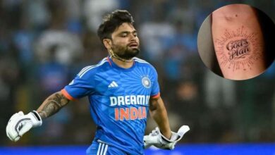 क्रिकेट स्टार रिंकू सिंह ने हाथ पर बनवाया खास टैटू, “गॉड्स प्लान” के नाम से है प्रेरित