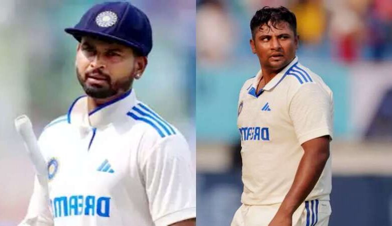 खुशी का मौका: सरफराज खान मुंबई क्रिकेट टीम से बाहर, श्रेयस अय्यर के लिए आई बुरी खबर खुशी का मौका: सरफराज खान मुंबई क्रिकेट टीम से बाहर, श्रेयस अय्यर के लिए आई बुरी खबर