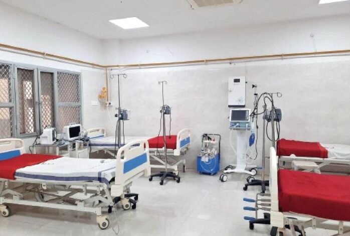 हमीदिया में नई बर्न यूनिट तैयार हमीदिया में नई बर्न यूनिट तैयार