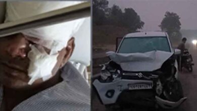 छत्तीसगढ़-कोरबा में सड़क किनारे खड़े ट्रेलर से टकराई कार, कांग्रेस पार्षद समेत सात घायल