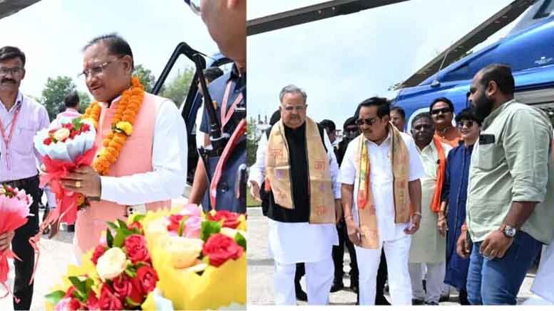 छत्तीसगढ़-बस्तर और राजनांदगांव जिले के दौरे पर सीएम साय, सम्मान और कवी सम्मलेन में होंगे शामिल छत्तीसगढ़-बस्तर और राजनांदगांव जिले के दौरे पर सीएम साय, सम्मान और कवी सम्मलेन में होंगे शामिल