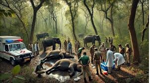 बांधवगढ़ में हाथियों की मौत की जांच करेगी समिति बांधवगढ़ में हाथियों की मौत की जांच करेगी समिति