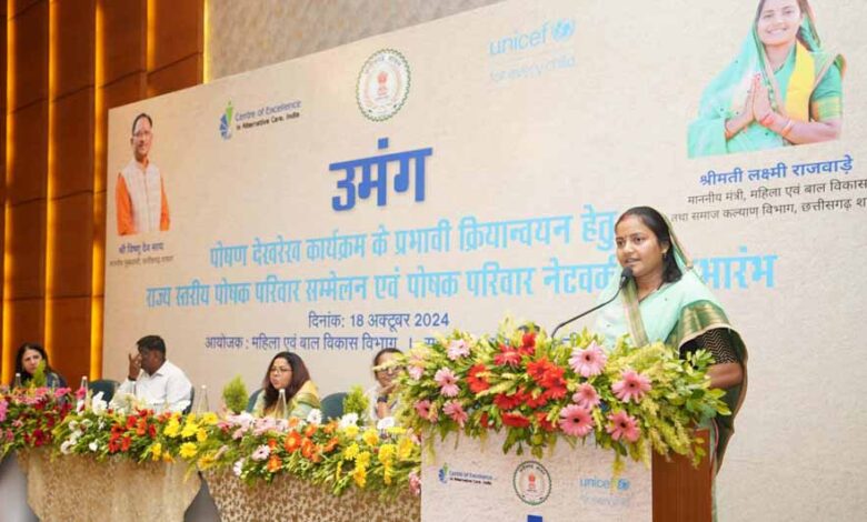 बच्चों के व्यक्तित्व का सम्पूर्ण विकास राज्य सरकार की प्राथमिकता में : मंत्री लक्ष्मी राजवाड़े बच्चों के व्यक्तित्व का सम्पूर्ण विकास राज्य सरकार की प्राथमिकता में : मंत्री लक्ष्मी राजवाड़े