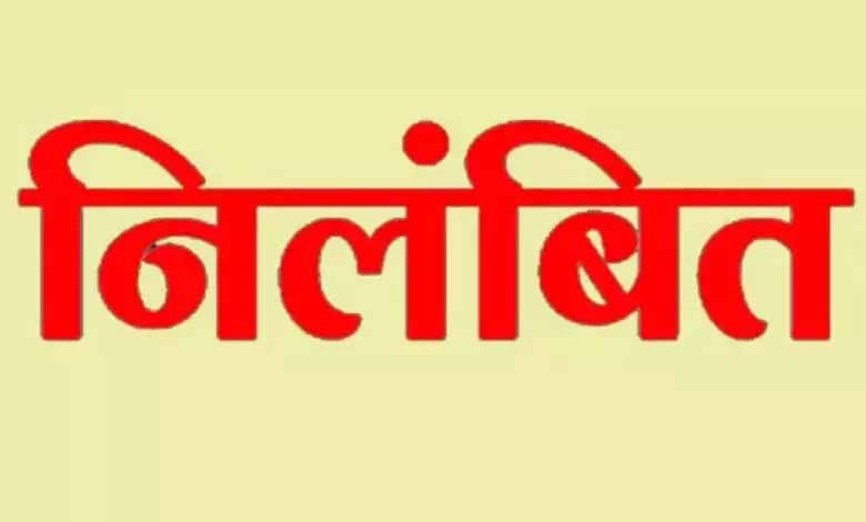 सीमांकन में गड़बड़ी, पटवारी को तत्काल प्रभाव से किया निलंबित सीमांकन में गड़बड़ी, पटवारी को तत्काल प्रभाव से किया निलंबित