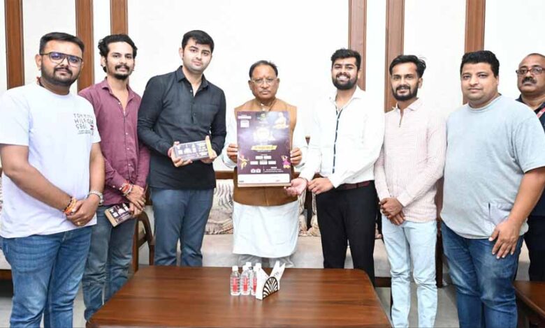 मुख्यमंत्री विष्णु देव साय को रास गरबा में शामिल होने मिला निमंत्रण मुख्यमंत्री विष्णु देव साय को रास गरबा में शामिल होने मिला निमंत्रण