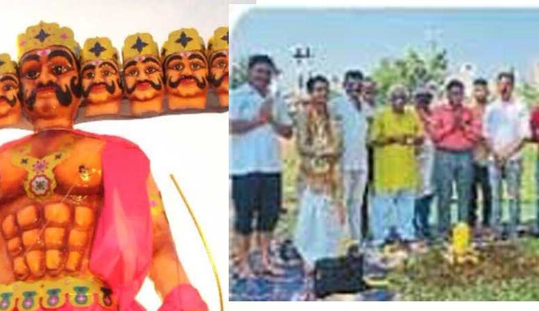 बोरियाखुर्द में 55 फीट का रावण व 40-40 फीट के मेघनाथ और कुंभकरण का होगा दहन बोरियाखुर्द में 55 फीट का रावण व 40-40 फीट के मेघनाथ और कुंभकरण का होगा दहन