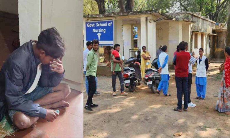 नर्सिंग इंस्टीट्यूट के हॉस्टल में घुसा युवक, छात्राओं के साथ की हाथापाई, आरोपी गिरफ्तार नर्सिंग इंस्टीट्यूट के हॉस्टल में घुसा युवक, छात्राओं के साथ की हाथापाई, आरोपी गिरफ्तार