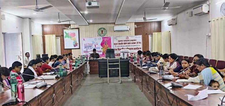 बाल विवाह मुक्त छत्तीसगढ़ एवं हमर स्वस्थ लईका समुदाय आधारित पोषण कार्यक्रम का हुआ आयोजन