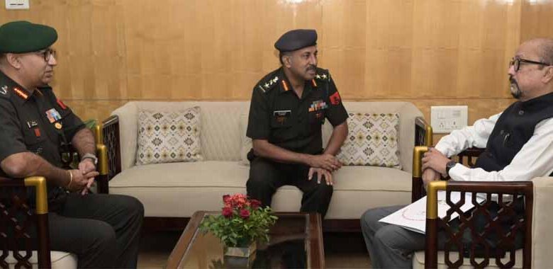 राज्यपाल श्री डेका को सोल्जराथान कार्यक्रम हेतु आमंत्रण दिया सैन्य अधिकारियों ने