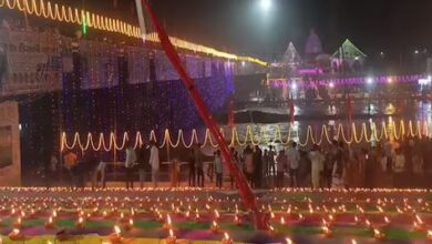 काशी की तर्ज पर पूर्णिया में मनी देव दिवाली, 11 हजार दीपों से जगमगाया शहर