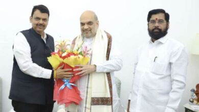 अमित शाह से मुलाकात करने देवेंद्र फडणवीस पहुंचे दिल्ली 