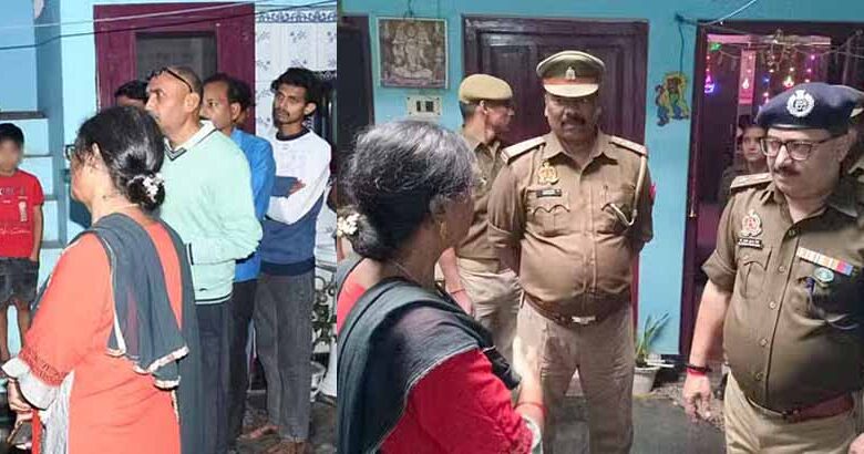 बेटे के सामने चाकू से काटा पत्नी का गला