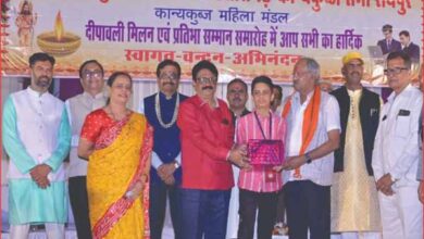 स्क्वैश के राष्ट्रीय खिलाड़ी सूर्यांश मिश्रा सम्मानित