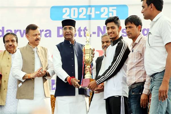 खेल भावना जीवन में रखती है अहमियत- मंत्री सारंग खेल भावना जीवन में रखती है अहमियत- मंत्री सारंग