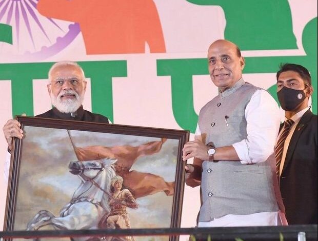 मोदी ने महारानी लक्ष्मीबाई की जयंती पर दी श्रद्धांजलि मोदी ने महारानी लक्ष्मीबाई की जयंती पर दी श्रद्धांजलि