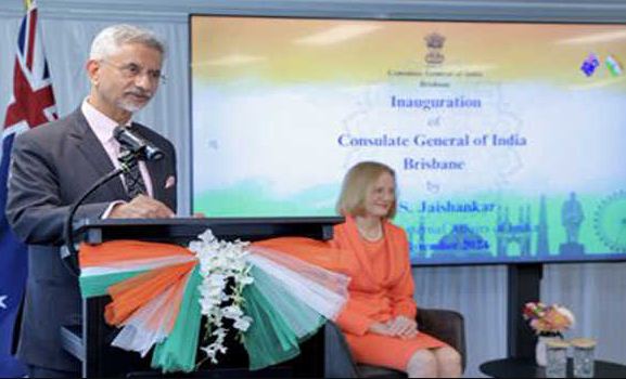 ब्रिस्बेन में खुला नया भारतीय वाणिज्य दूतावास, विदेशमंत्री  जयशंकर ने  किया उद्घाटन