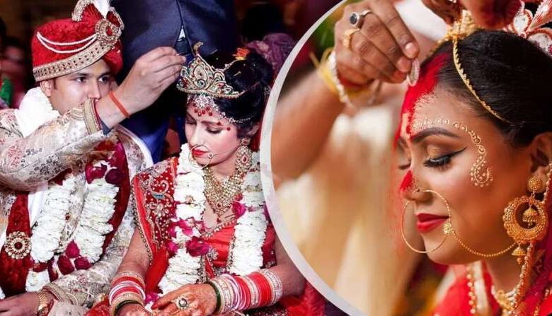 अंगूठी से ही क्यों भरा जाता है दुल्हन की मांग में सिंदूर? क्या कहते हैं धार्मिक ग्रंथ, जानिए इसका महत्व