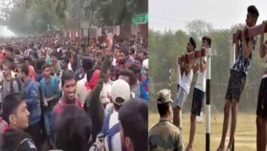 दानापुर में आर्मी भर्ती परीक्षा में अभ्यर्थियों का हंगामा, पुलिस ने किया लाठीचार्ज