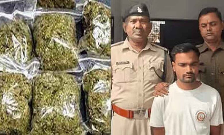 छत्तीसगढ़-गौरेला पेंड्रा मरवाही में गांजा तस्कर को दबोचा, पुलिस को ट्रेसिंग में बड़ी कामयाबी छत्तीसगढ़-गौरेला पेंड्रा मरवाही में गांजा तस्कर को दबोचा, पुलिस को ट्रेसिंग में बड़ी कामयाबी