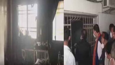 अस्पताल की ओटी में आग, डॉक्टर बेहोश और मरीज को खिड़की काटकर निकाला