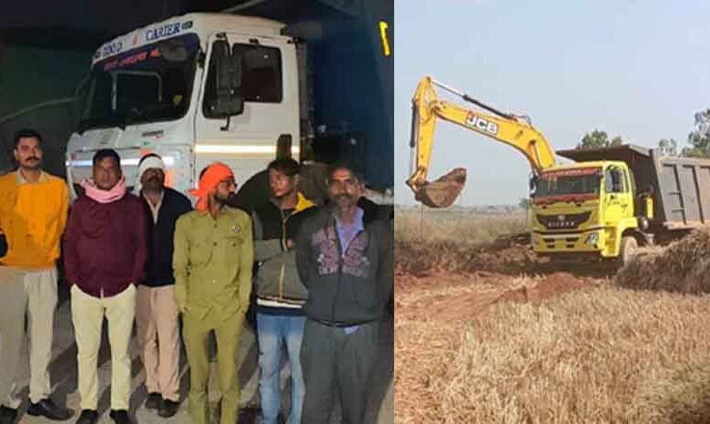 छत्तीसगढ़-रायपुर में खनिज विभाग ने रेत के पांच डम्पर पकड़े, अवैध परिवहन कसी लगाम छत्तीसगढ़-रायपुर में खनिज विभाग ने रेत के पांच डम्पर पकड़े, अवैध परिवहन कसी लगाम