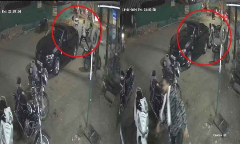 छत्तीसगढ़-रायपुर में बदमाशों ने भाजयुमो नेता से चाकूबाजी कर लूटा, CCTV कैमरे में कैद हुई वारदात छत्तीसगढ़-रायपुर में बदमाशों ने भाजयुमो नेता से चाकूबाजी कर लूटा, CCTV कैमरे में कैद हुई वारदात