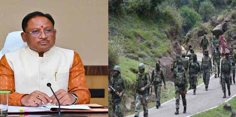 सीआरपीएफ कैंप में नक्सल विरोधी अभियान में तैनात सीआरपीएफ जवानों से सीएम साय करेंगे मुलाकात, बढ़ाएंगे हौसला सीआरपीएफ कैंप में नक्सल विरोधी अभियान में तैनात सीआरपीएफ जवानों से सीएम साय करेंगे मुलाकात, बढ़ाएंगे हौसला