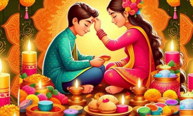 भाई दूज पर तिलक की थाली में जरूर रखें ये चीजें, बना रहेगा भाई बहन में आपसी प्यार, जानें इसका महत्व भाई दूज पर तिलक की थाली में जरूर रखें ये चीजें, बना रहेगा भाई बहन में आपसी प्यार, जानें इसका महत्व