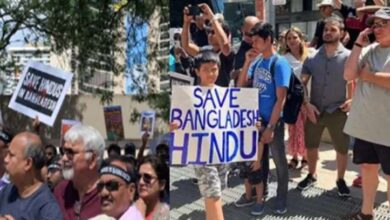 भारतीय-अमेरिकियों ने हिंदुओं पर हमलों के खिलाफ निकाली विरोध रैली