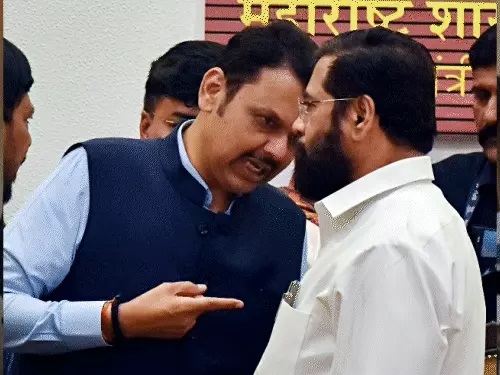 भाजपा-शिवसेना में गृह मंत्रालय को लेकर पेंच