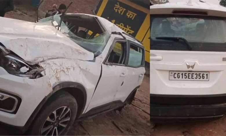 अंबिकापुर में राष्ट्रीय राजमार्ग पर हादसा, स्कार्पियो का पहिया निकला, एक्सीडेंट में 3 की मौत अंबिकापुर में राष्ट्रीय राजमार्ग पर हादसा, स्कार्पियो का पहिया निकला, एक्सीडेंट में 3 की मौत