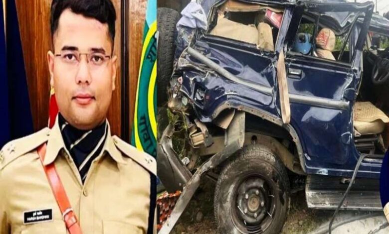 नौकरी के पहले दिन ही सड़क हादसे में आईपीएस हर्षवर्धन की मौत नौकरी के पहले दिन ही सड़क हादसे में आईपीएस हर्षवर्धन की मौत