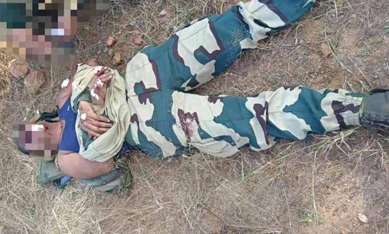 नक्सलियों द्वारा लगाए गए आईईडी को डिफ्यूज करते समय बीएसएफ का जवान घायल नक्सलियों द्वारा लगाए गए आईईडी को डिफ्यूज करते समय बीएसएफ का जवान घायल