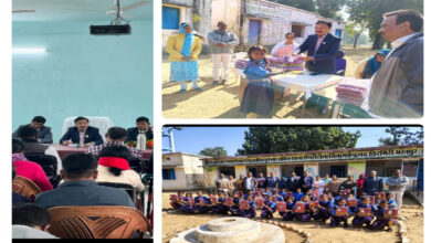 जिला शिक्षा अधिकारी एमसीबी अजय मिश्रा का भरतपुर विकासखंड दौरा दिए गए अहम् निर्देश