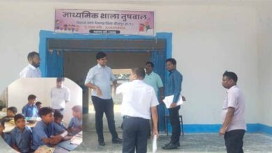 कलेक्टर संबित मिश्रा ने किया भैरमगढ़ ब्लॉक का किया औचक निरीक्षण