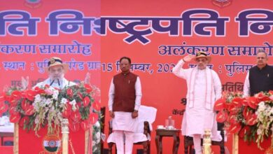  देश की सबसे बहादुर पुलिस बलों में से है छत्तीसगढ़ पुलिस – केन्द्रीय गृहमंत्री शाह