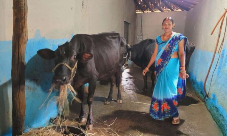 लखपति दीदी रूणा गुप्ता गांव की महिलाओं को कर रहीं प्रेरित लखपति दीदी रूणा गुप्ता गांव की महिलाओं को कर रहीं प्रेरित
